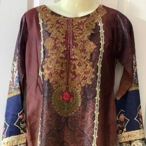 Pakistani designer shalwar kameez